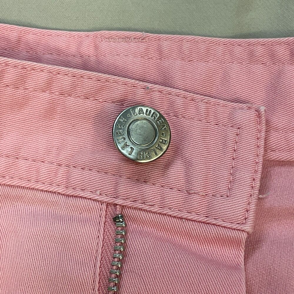 Ralph Lauren Pink Cotton Stretch Skirt Women’s Size 6 Preppy Casual Resort Golf - Picture 13 of 13